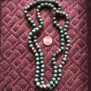 Jadeite & Gold Necklace